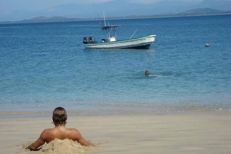 Honeymoon Beach at Morro Negrito Surf Camp